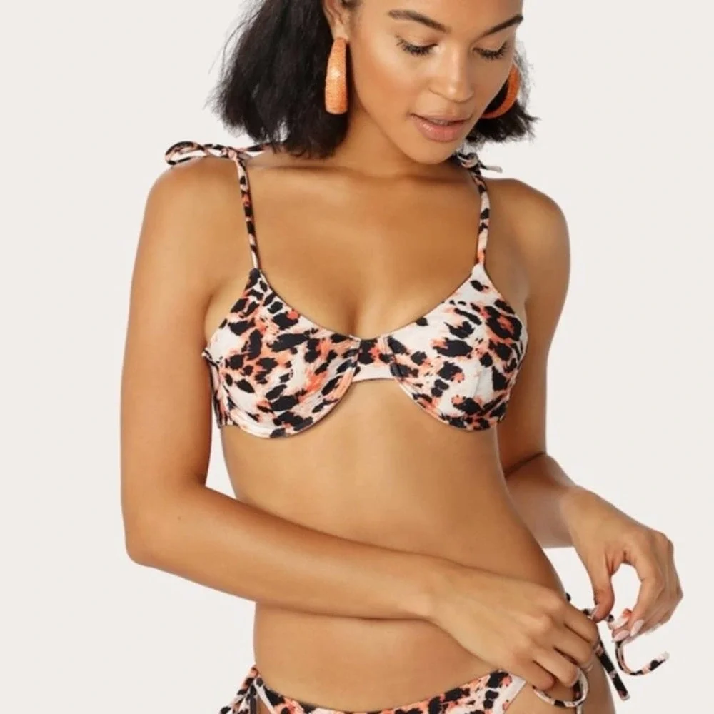 Leopard Print Bikini - Medium - Picture 3 of 9